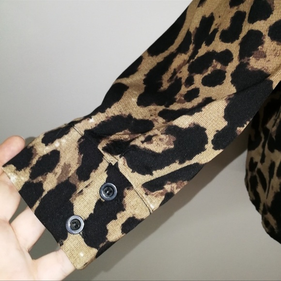 SHEIN Leopard Print Lightweigth Blazer - Picture 5 of 8